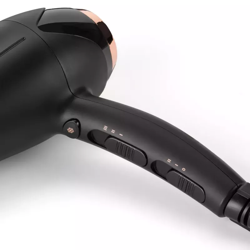 Haartrockner BABYLISS D570DE Turbo Shine 2200 W mit Diffusor und Konzentrator