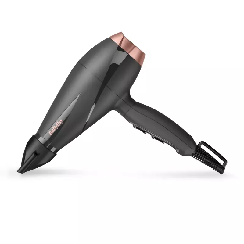 Haartrockner BABYLISS 6709DE 2100 W Ionic mit Diffusor und Konzentrator, 2 Geschwindigkeiten, 2 Heizstufen, schwarz