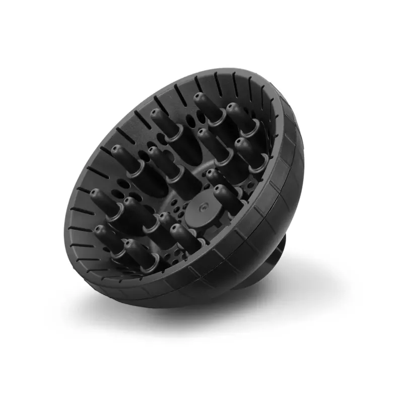 Haartrockner BABYLISS 6709DE 2100 W Ionic mit Diffusor und Konzentrator, 2 Geschwindigkeiten, 2 Heizstufen, schwarz