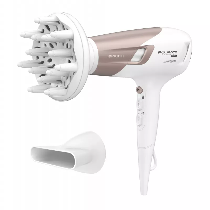 Rowenta Studio Dry CV5830 Haartrockner 2300 W Beige, Weiß
