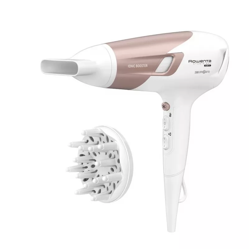 Rowenta Studio Dry CV5830 Haartrockner 2300 W Beige, Weiß