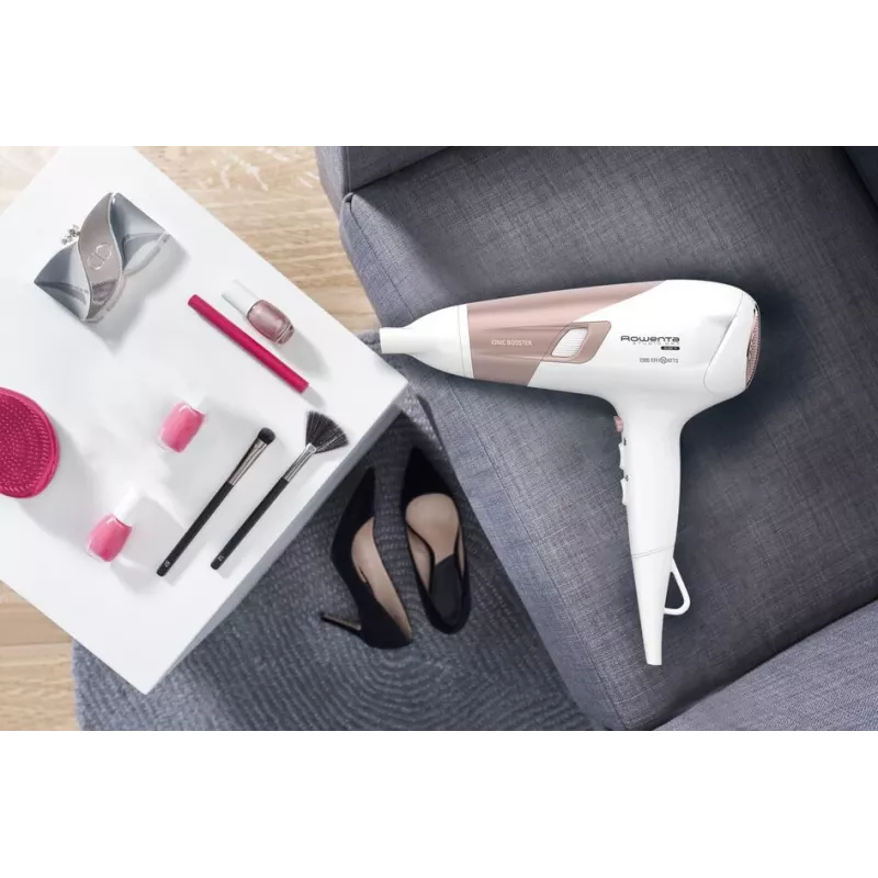 Rowenta Studio Dry CV5830 Haartrockner 2300 W Beige, Weiß