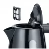 Elektrischer Wasserkocher Severin 1 L 2200 W Schwarz