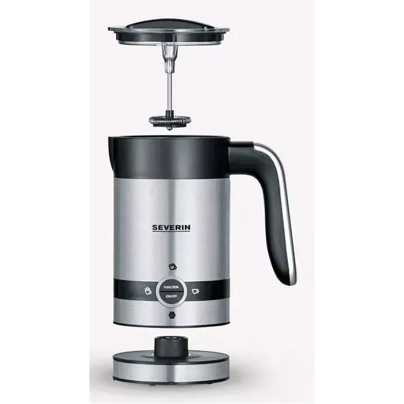 Automatischer Milchaufschäumer Severin SM 3584 Schwarz Edelstahl
