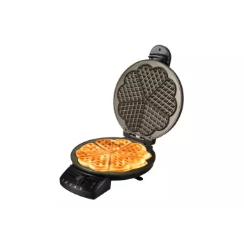 Unold 48235 Waffeleisen 1 Waffel(n) 1200 W Schwarz, Edelstahl