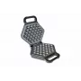 Unold Bobby 1 Waffeleisen 700 W Schwarz, Silber