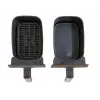Unold 58685 Fritteuse Doppel 8 L Standgerät 1700 W Heißluftfritteuse Schwarz, Grau