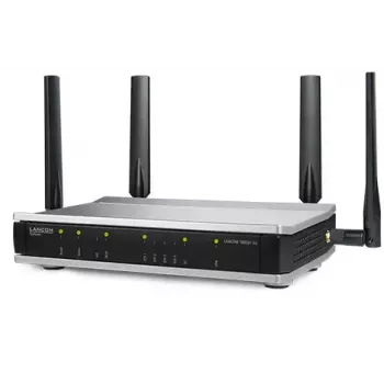 Router LANCOM 1800EF-5G Schwarz Silber 5G Ethernet 1000 Mbit/s