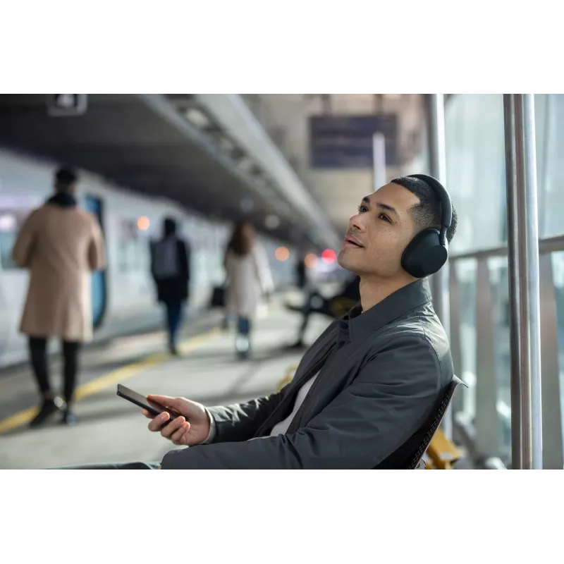 SONY WH-1000XM5/B Geräuschunterdrückende kabellose Kopfhörer, Schwarz