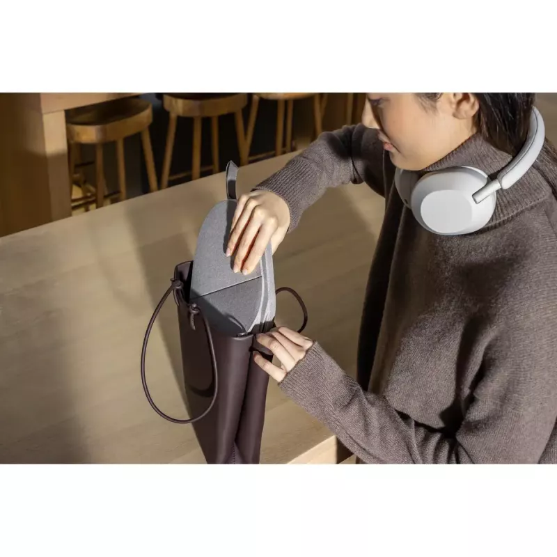 Sony WH-1000XM5 Headset Kabelgebunden & Kabellos Kopfband Telefonate/Musik Bluetooth Silber, Weiß