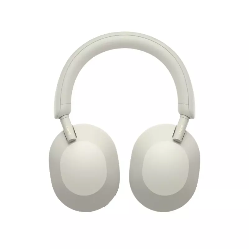 Sony WH-1000XM5 Headset Kabelgebunden & Kabellos Kopfband Telefonate/Musik Bluetooth Silber, Weiß