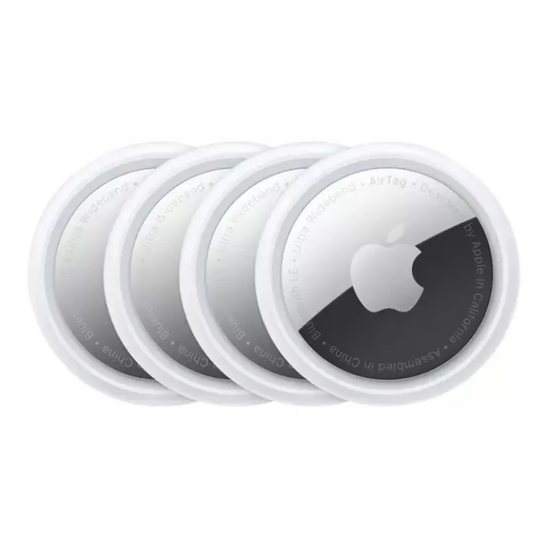 Finder Apple AirTag Silber Weiß