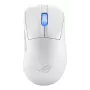 ASUS ROG Keris II Ace Wireless AimPoint White Maus Gaming Rechtshändig RF Wireless + Bluetooth + USB Typ-A Optisch 42000 DPI