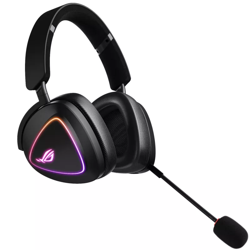 ASUS ROG DELTA II Headset Kabelgebunden & Kabellos Headband Gaming USB Type-C Bluetooth Schwarz