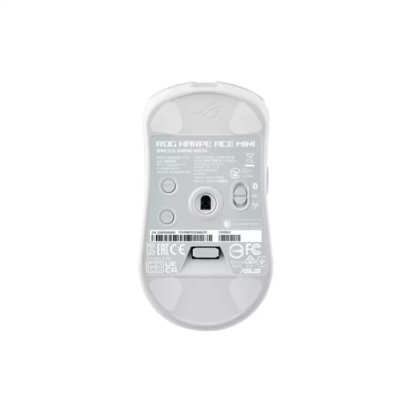 ASUS ROG Harpe Ace Mini Maus Gaming Beidhändig RF Wireless + Bluetooth + USB Typ-C Optisch 42000 DPI