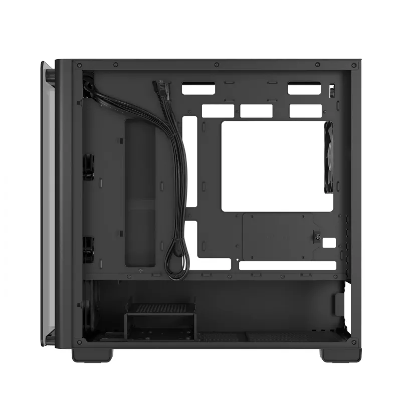 ASUS A23 PLUS TG ARGB Schwarz, PC, Schwarz, micro ATX, Mini-ITX, Mehrfarbig, 16,5 cm, 38 cm