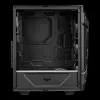 PC-Gehäuse ASUS TUF GAMING CASE GT301 — Midi-Tower ATX, gehärtetes Glas, 3x120mm Frontlüfter, 1x120mm Rücklüfter, unterstützt ATX/Micro-ATX/Mini-ATX