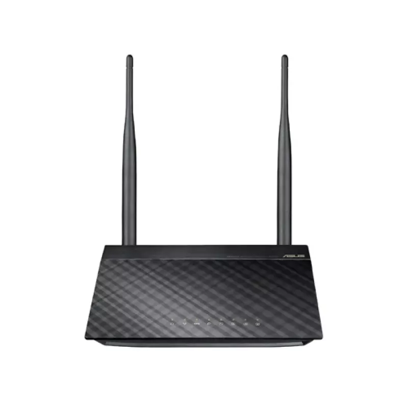 ASUS RT-N12E WLAN-Router Fast Ethernet Schwarz, Metallic