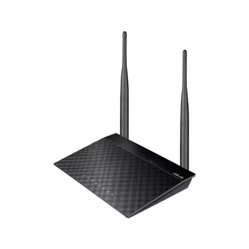 ASUS RT-N12E WLAN-Router Fast Ethernet Schwarz, Metallic
