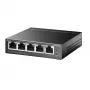 TP-Link 5-Port Gigabit Easy Smart Switch mit 4-Port PoE+, L2, Gigabit Ethernet (10/100/1000), Power over Ethernet (PoE)