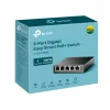 TP-Link 5-Port Gigabit Easy Smart Switch mit 4-Port PoE+, L2, Gigabit Ethernet (10/100/1000), Power over Ethernet (PoE)