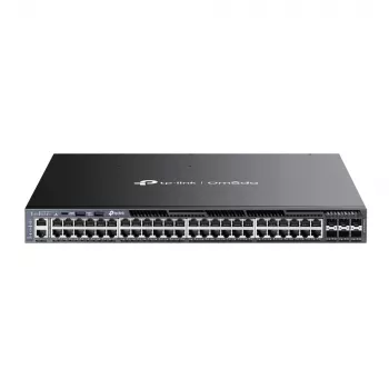 TP-Link Omada 48-Port Gigabit Stackable L3 Managed PoE+ Switch mit 6 10G Slots
