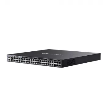 TP-Link Omada 48-Port Gigabit Stackable L3 Managed PoE+ Switch mit 6 10G Slots