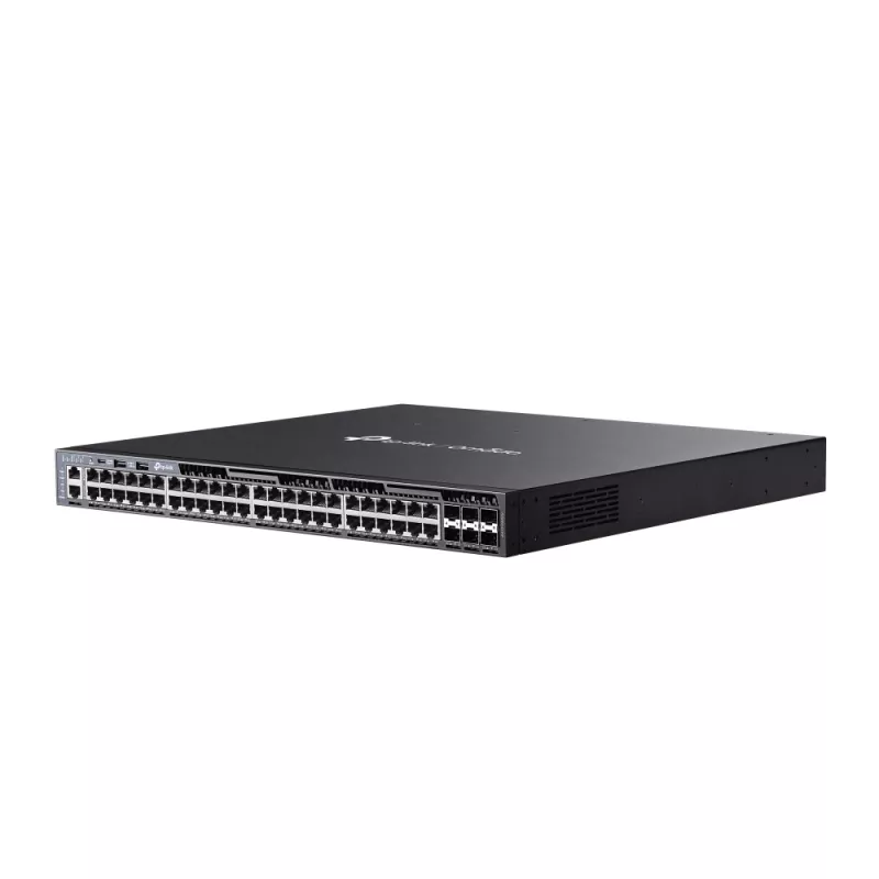 TP-Link Omada 48-Port Gigabit Stackable L3 Managed PoE+ Switch mit 6 10G Slots