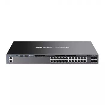 TP-Link Omada 24-Port Gigabit Stackable L3 Managed Switch mit 4 10G Slots