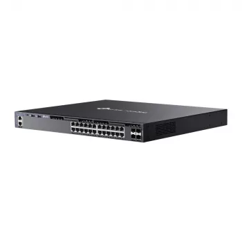 TP-Link Omada 24-Port Gigabit Stackable L3 Managed Switch mit 4 10G Slots