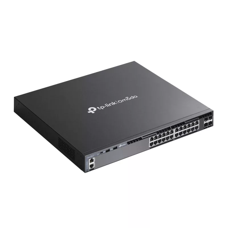 TP-Link Omada 24-Port Gigabit Stackable L3 Managed Switch mit 4 10G Slots