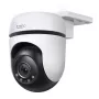 TP-Link Tapo Außen-Pan/Tilt-Sicherheits-Wi-Fi-Kamera, IP-Sicherheitskamera, Innen & Außen, Kabellos, CE, FCC, RoHS, RCM, Deckenmontage, Weiß, Schwarz