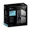TP-Link Archer BE19000 Tri-Band Wi-Fi 7 Router, Wi-Fi 7 (802.11be), Tri-Band (2,4 GHz / 5 GHz / 6 GHz), Ethernet LAN, Schwarz, Edelstahl, Tischrouter