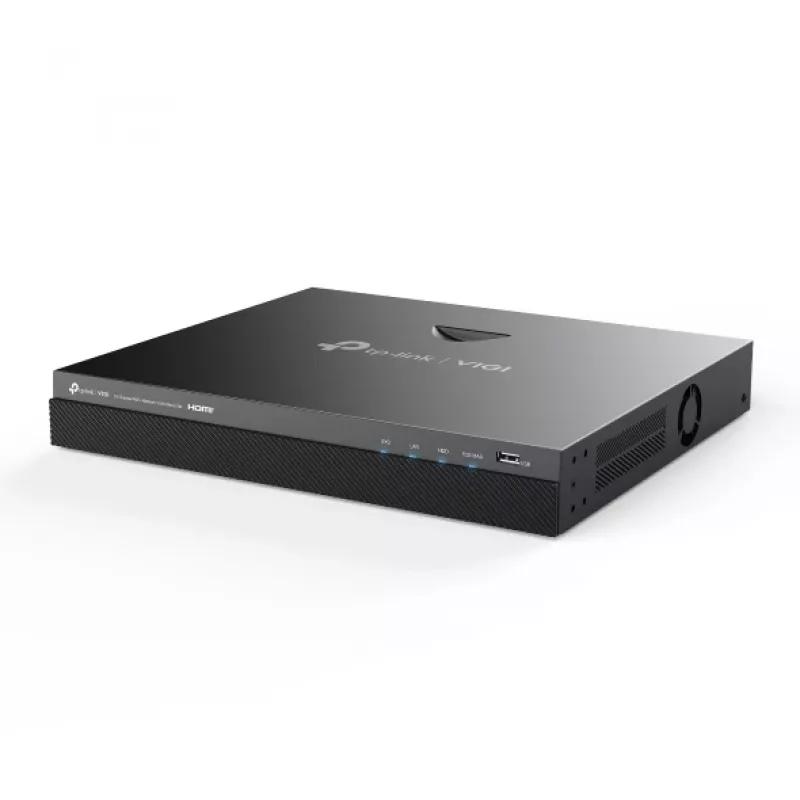 TP-Link VIGI NVR2016H-16MP Netzwerk-Videorekorder Schwarz