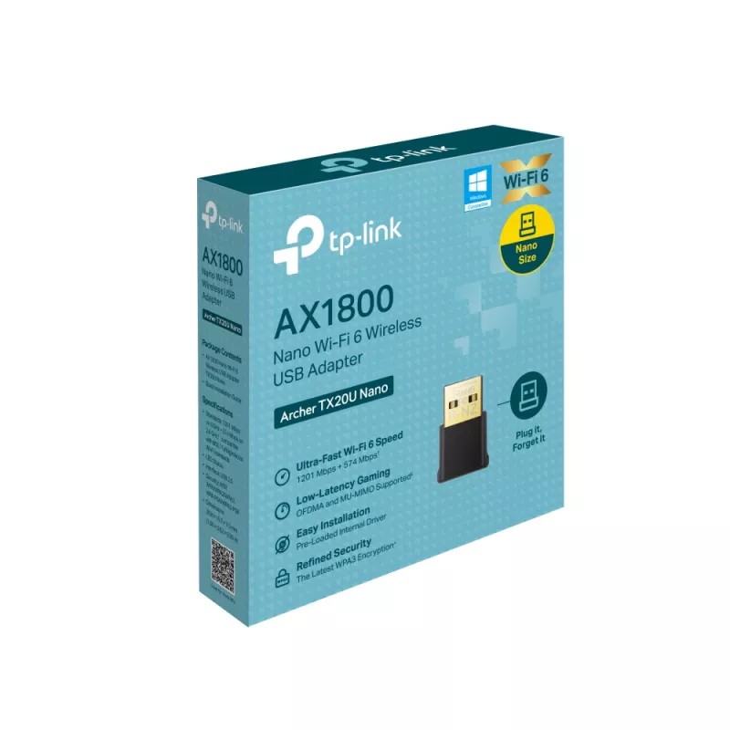TP-Link Archer AX1800 Nano Wi-Fi 6 WLAN-USB-Adapter