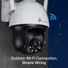 TP-Link VIGI 4MP Außenbereich Full-Color Wi-Fi Pan Tilt Netzwerkkamera