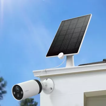 TP-Link Tapo Solarpanel, 4,5 W, 5,2 V, 0 - 360°, IP65, Micro-USB, Tapo C425, Tapo C420, Tapo C400