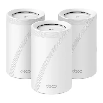 TP-Link BE9300 Whole Home Mesh Wi-Fi 7 System (Tri-Band), Weiß