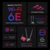 TP-Link AXE5400 Wi-Fi 6E Bluetooth 5.2 PCIe-Adapter, intern, Wireless, PCI Express, WLAN / Bluetooth, 5400 Mbit/s, Schwarz, Rot