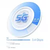TP-Link 5G AX3000 Whole Home Mesh Wi-Fi 6 Router, Build-In 5G Modem