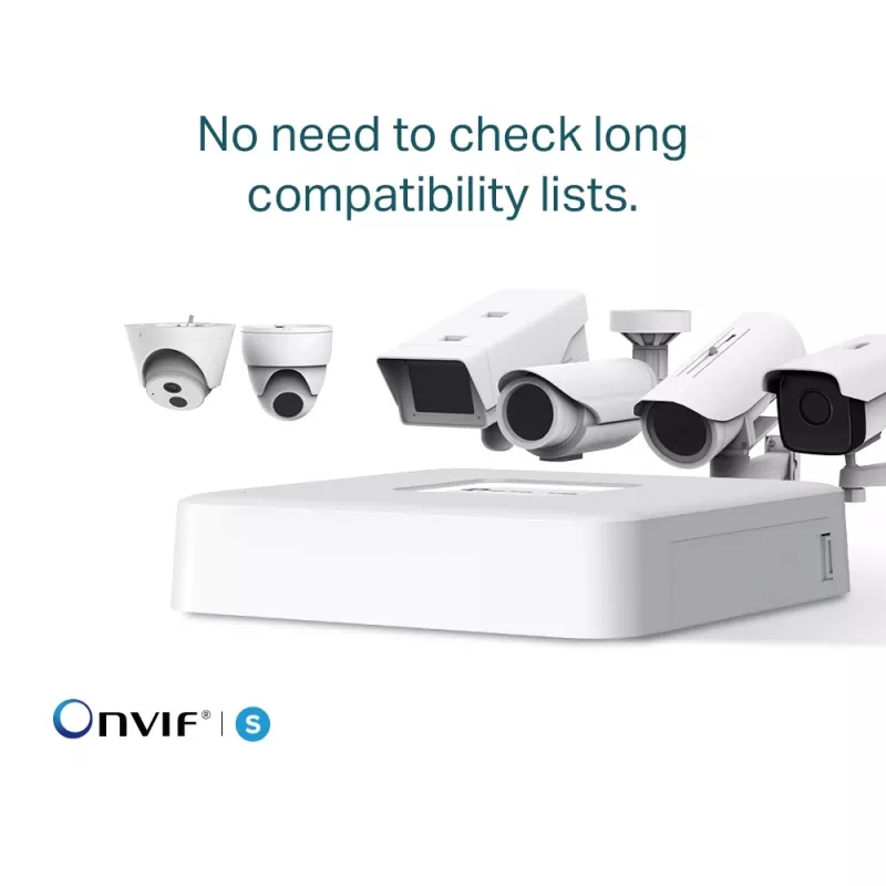TP-Link VIGI 4-Kanal PoE+ Netzwerk-Videorekorder