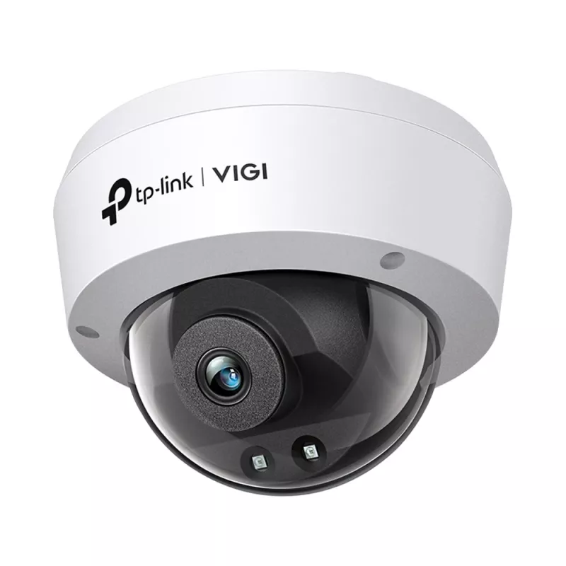 TP-Link VIGI 4MP IR Dome Netzwerkkamera, IP-Sicherheitskamera, Innen & Außen, Kabelgebunden, CE, BSMI, VCCI, ONVIF, Decke/Wand, Schwarz, Weiß