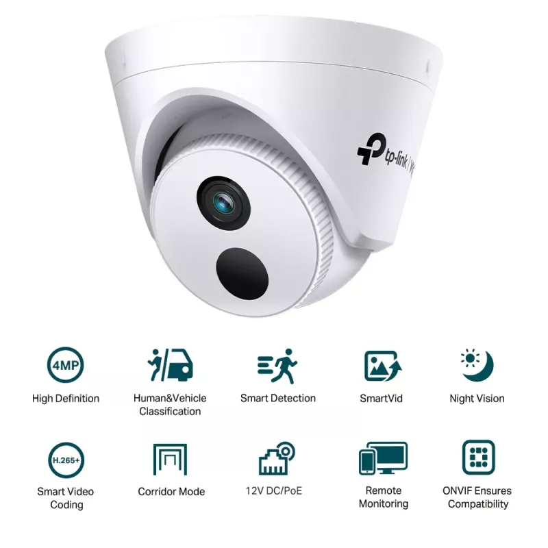 TP-Link VIGI C440I 2.8MM Sicherheitskamera Turret IP Überwachungskamera Innen 2560 x 1440 Pixel Decke
