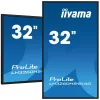 iiyama LH3260HS-B1AG Signage Display Digital A-board 80 cm (31,5 Zoll) LED Wi-Fi 500 cd/m² Full HD Schwarz Integrierter Prozessor Android 11 24/7