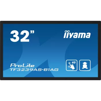 iiyama TF3239AS-B1AG Computermonitor 80 cm (31,5 Zoll) 1920 x 1080 Pixel Full HD LED Touchscreen Schwarz