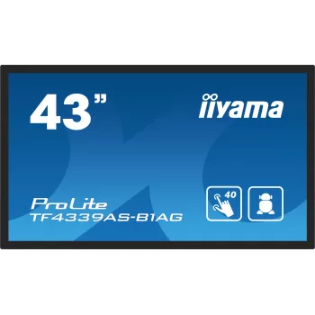 iiyama TF4339AS-B1AG Computermonitor 108 cm (42,5 Zoll) 3840 x 2160 Pixel 4K Ultra HD LED Touchscreen Schwarz
