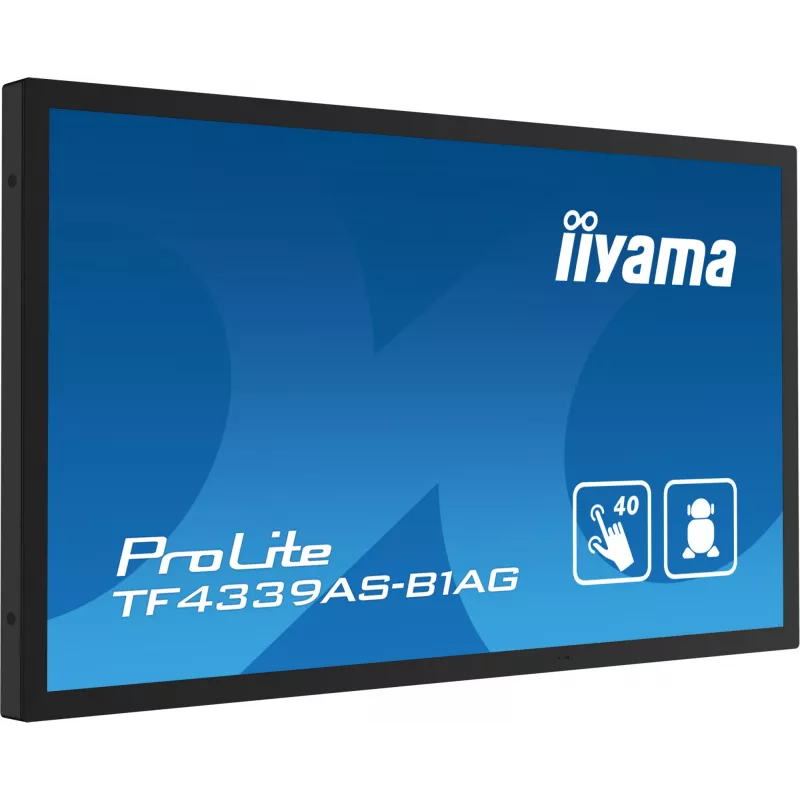 iiyama TF4339AS-B1AG Computermonitor 108 cm (42,5 Zoll) 3840 x 2160 Pixel 4K Ultra HD LED Touchscreen Schwarz
