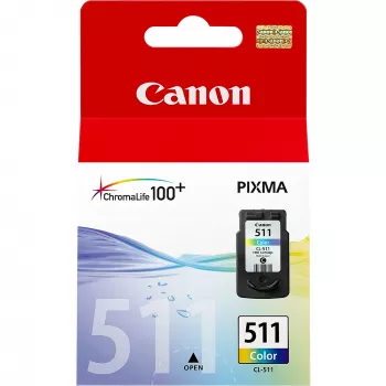 Canon CL-511 Tri-Colour Tintenpatrone – Cyan, Magenta, Gelb