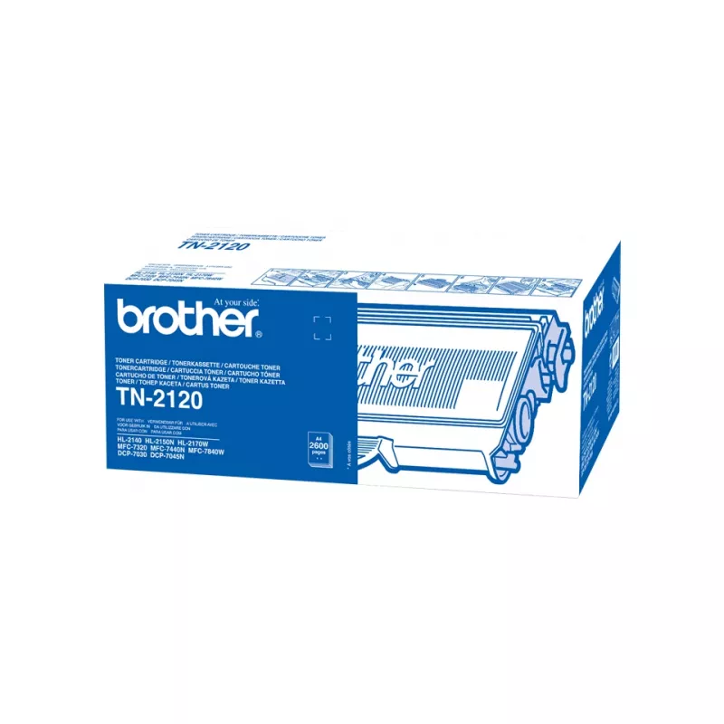 Brother TN-2120 Tonerkartusche, 1 St., Original Schwarz