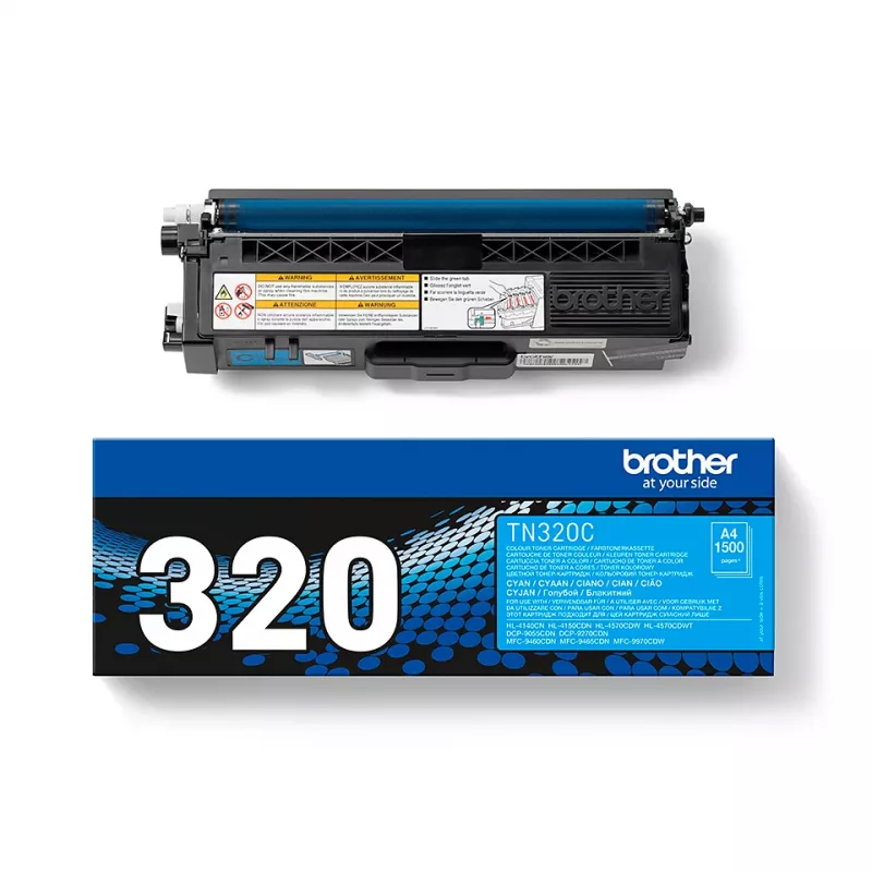 Brother TN-320C Tonerkartusche 1 Stück Original Cyan
